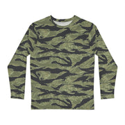 Tiger Stripe Sea Wave CAMO Unisex Long-Sleeve Shirt - XS