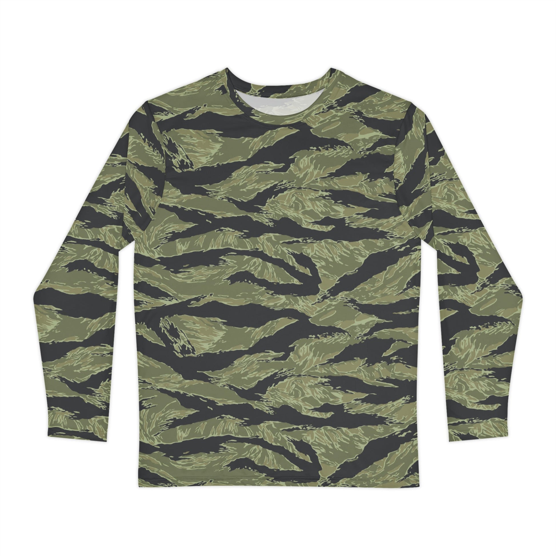 South Vietnamese Sea Wave Tiger Stripe CAMO Unisex Long-Sleeve Shirt - XS