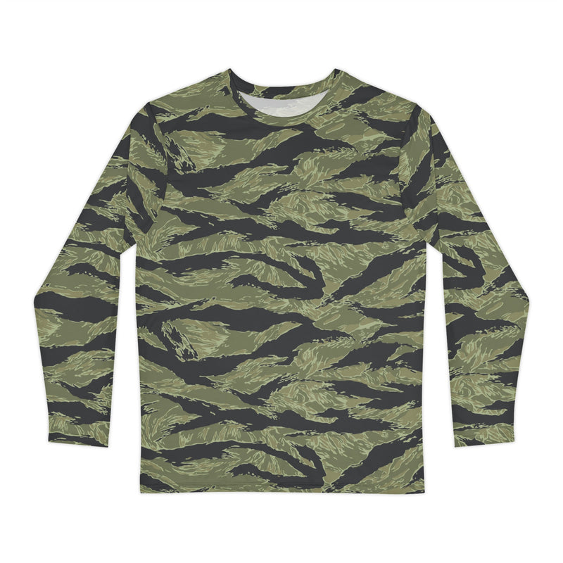 Tiger Stripe Sea Wave CAMO Unisex Long-Sleeve Shirt - XS