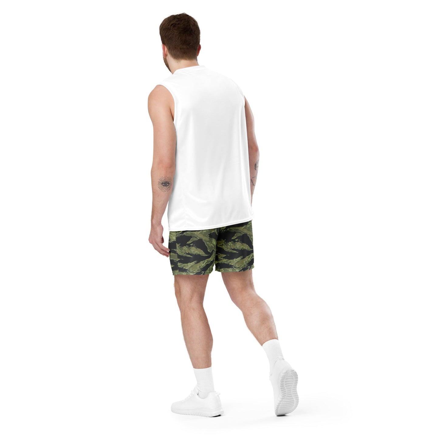 South Vietnamese Sea Wave Tiger Stripe CAMO Unisex Mesh Shorts