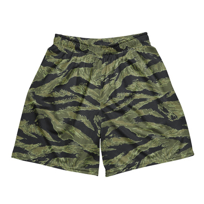 South Vietnamese Sea Wave Tiger Stripe CAMO Unisex Mesh Shorts - 2XS