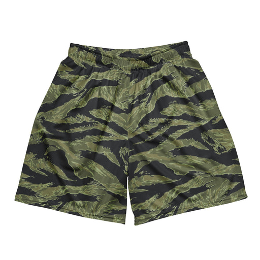 Tiger Stripe Sea Wave CAMO Unisex Mesh Shorts - 2XS