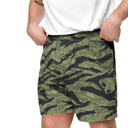 Tiger Stripe Sea Wave CAMO Unisex Mesh Shorts