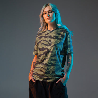 South Vietnamese Sea Wave Tiger Stripe CAMO Unisex Sports Jersey