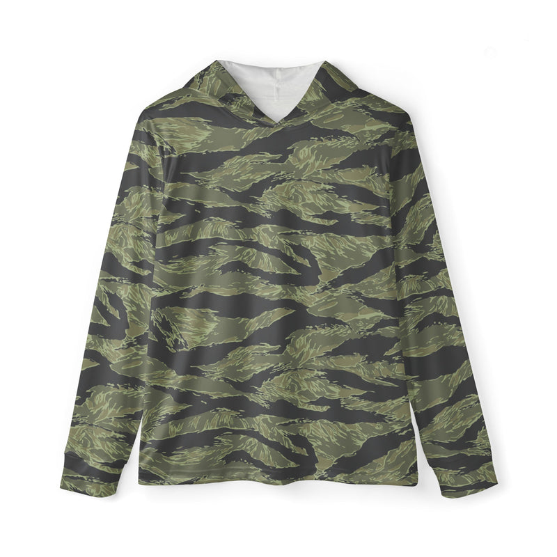 Tiger Stripe Sea Wave CAMO Unisex Sports Warmup Hoodie - XS