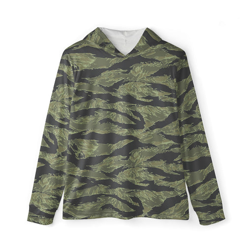 Tiger Stripe Sea Wave CAMO Unisex Sports Warmup Hoodie - XS