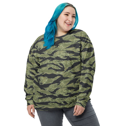 South Vietnamese Sea Wave Tiger Stripe CAMO Unisex Sweatshirt