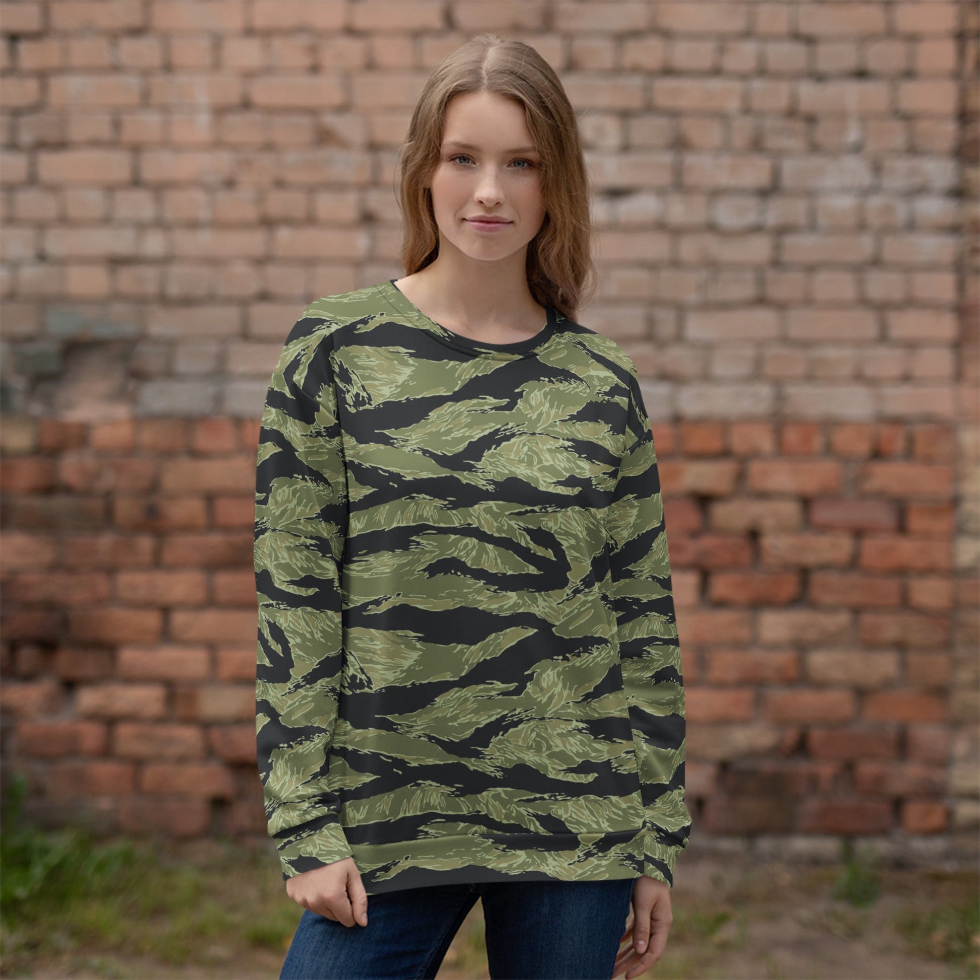 South Vietnamese Sea Wave Tiger Stripe CAMO Unisex Sweatshirt