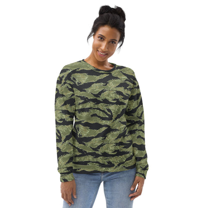 South Vietnamese Sea Wave Tiger Stripe CAMO Unisex Sweatshirt