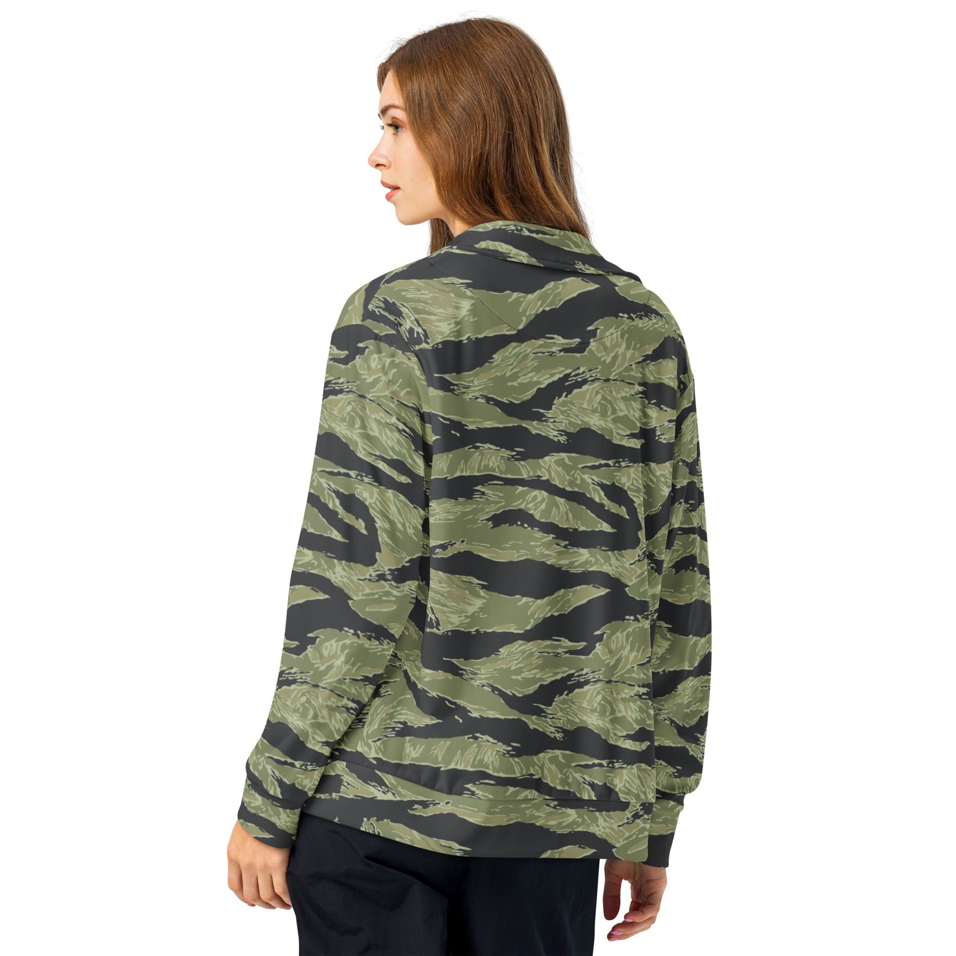 South Vietnamese Sea Wave Tiger Stripe CAMO Unisex Track Jacket