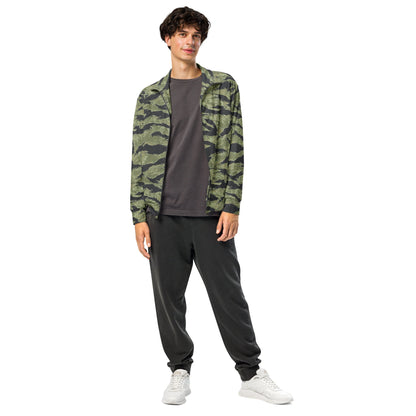 South Vietnamese Sea Wave Tiger Stripe CAMO Unisex Track Jacket