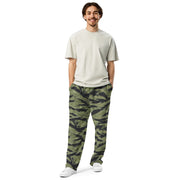 Tiger Stripe Sea Wave CAMO Unisex Wide-Leg Joggers