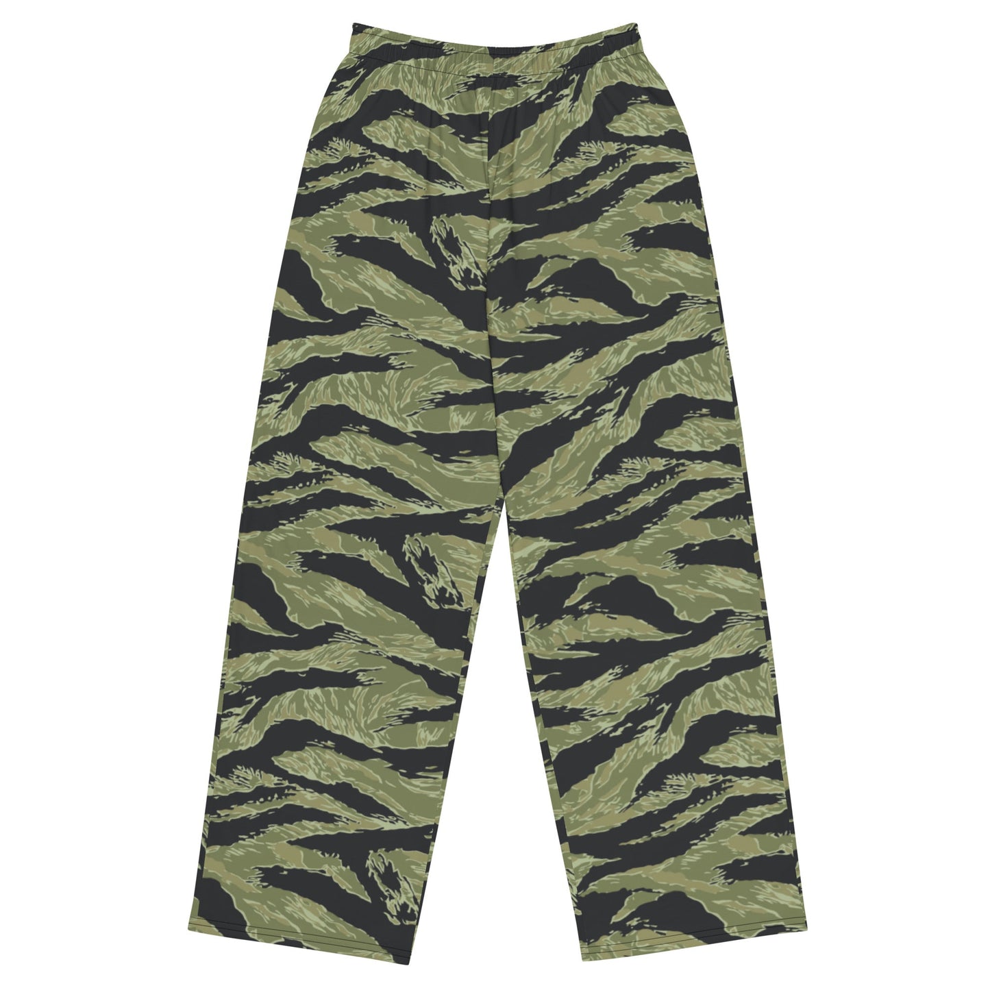 South Vietnamese Sea Wave Tiger Stripe CAMO Unisex Wide-Leg Leisure Pants - 2XS