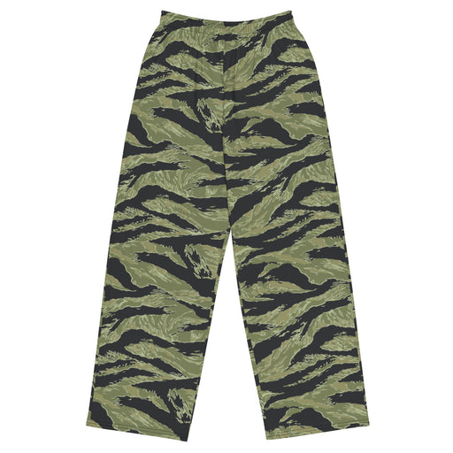 Tiger Stripe Sea Wave CAMO Unisex Wide-Leg Leisure Pants - 2XS - Pant