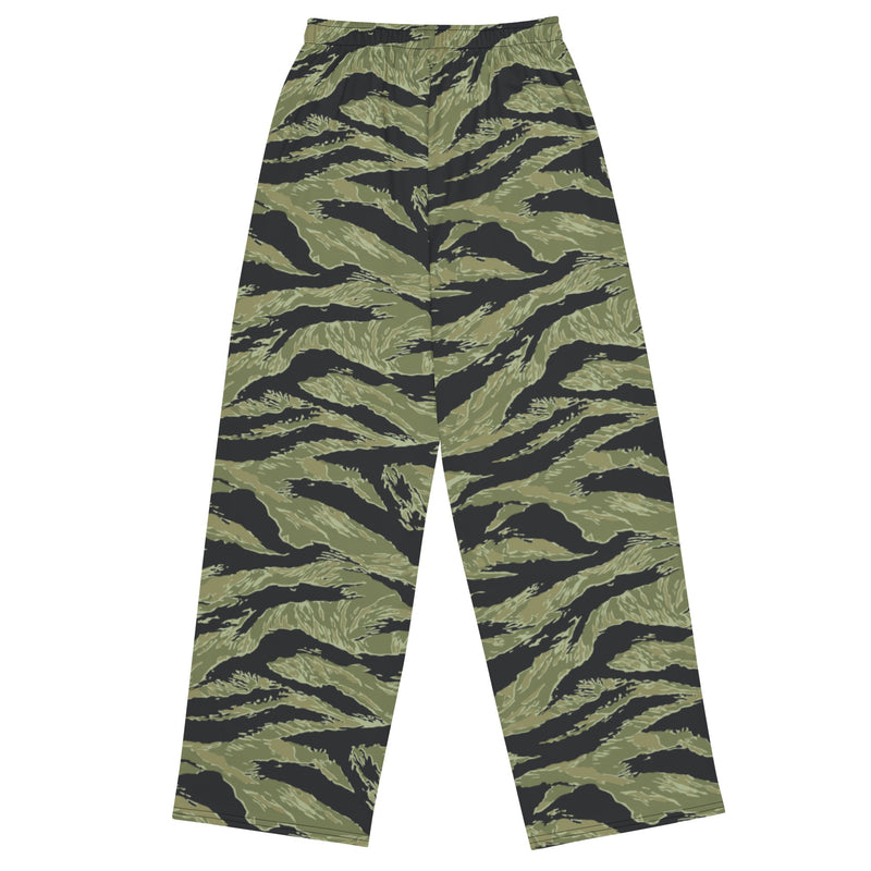 Tiger Stripe Sea Wave CAMO Unisex Wide-Leg Leisure Pants - Pant