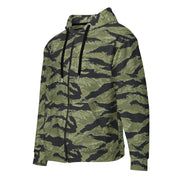 Tiger Stripe Sea Wave CAMO Unisex Zip Hoodie