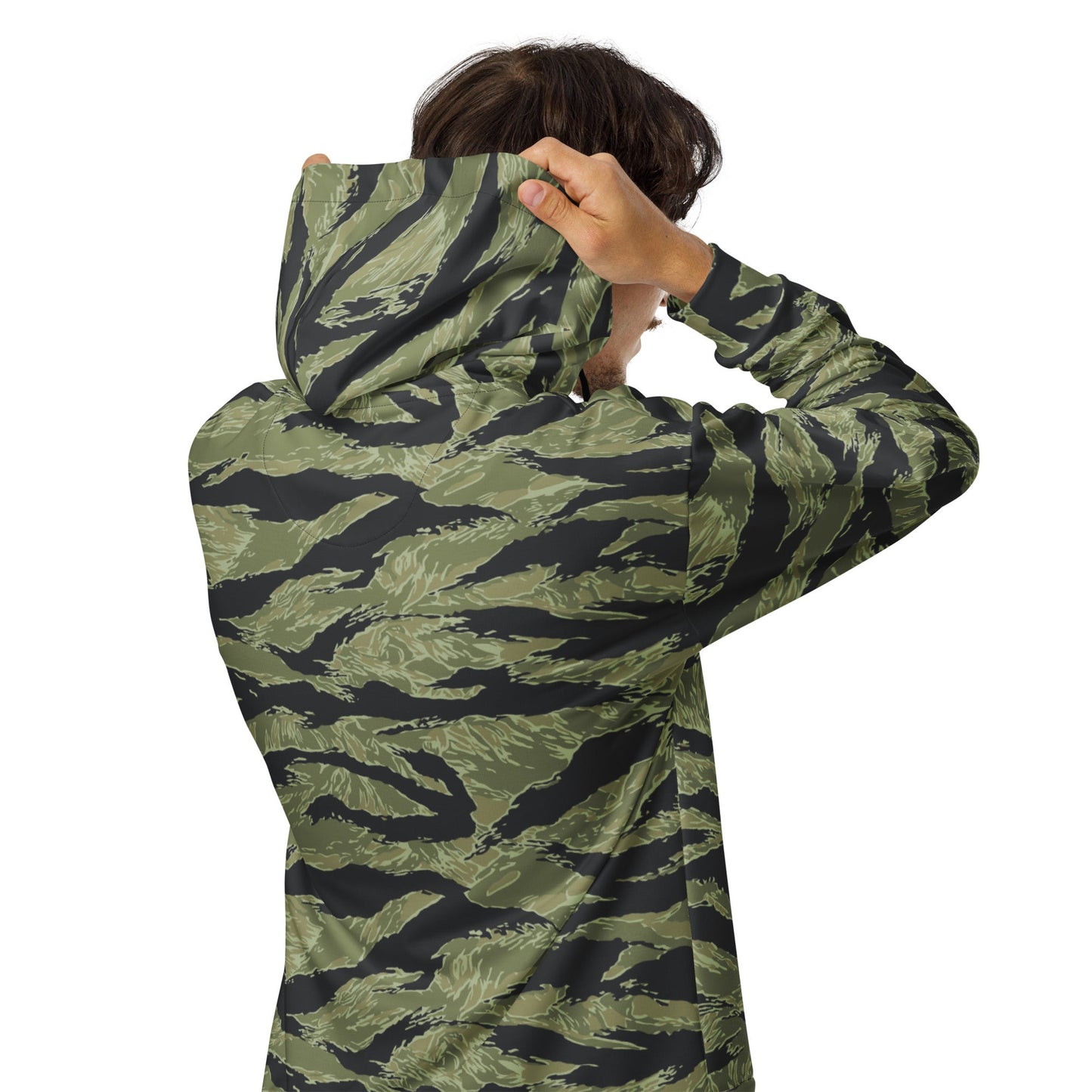 South Vietnamese Sea Wave Tiger Stripe CAMO Unisex Zip Hoodie