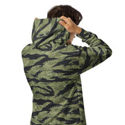 Tiger Stripe Sea Wave CAMO Unisex Zip Hoodie