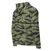 Tiger Stripe Sea Wave CAMO Unisex Zip Hoodie