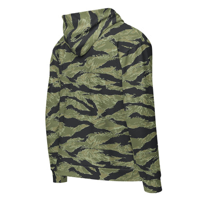 South Vietnamese Sea Wave Tiger Stripe CAMO Unisex Zip Hoodie