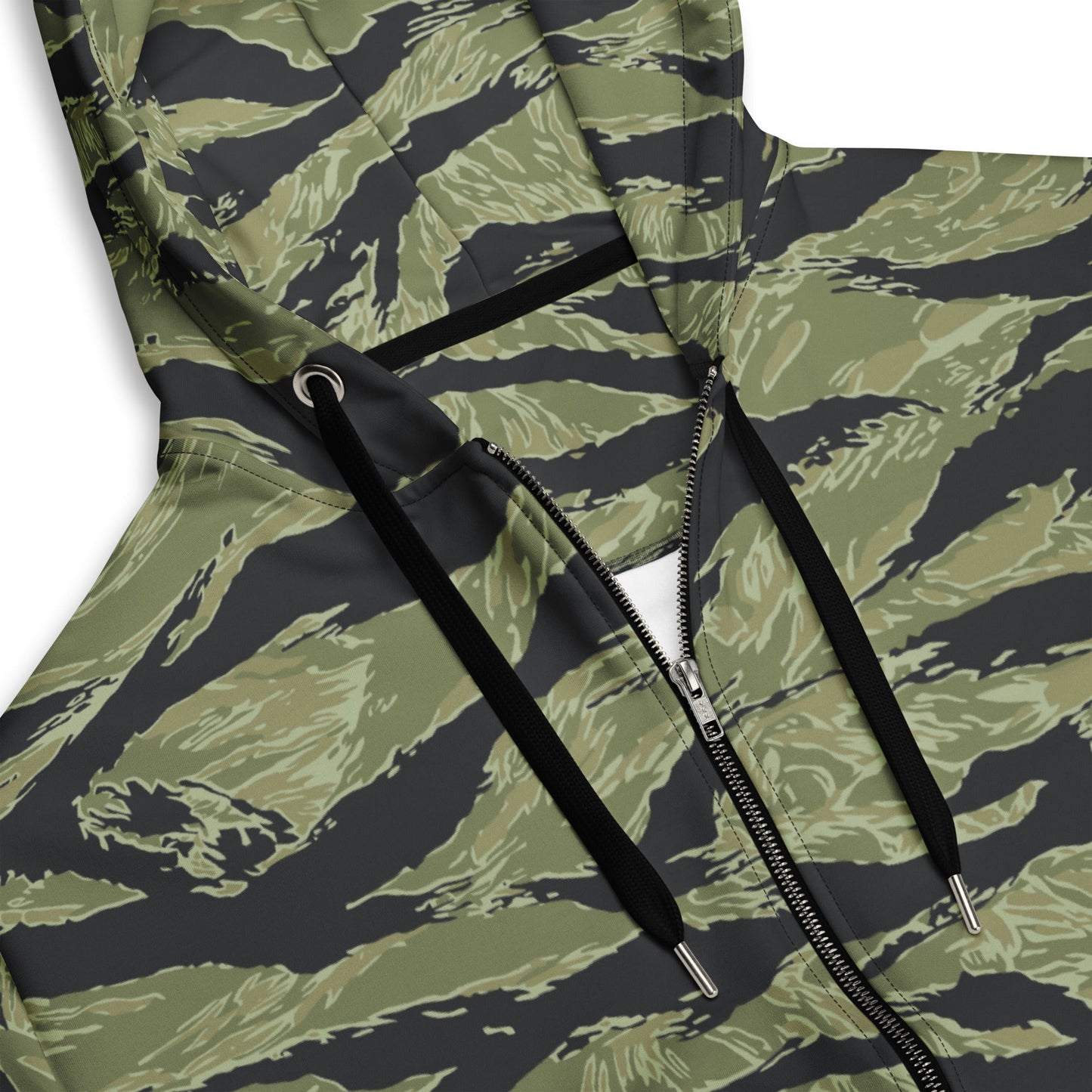 South Vietnamese Sea Wave Tiger Stripe CAMO Unisex Zip Hoodie