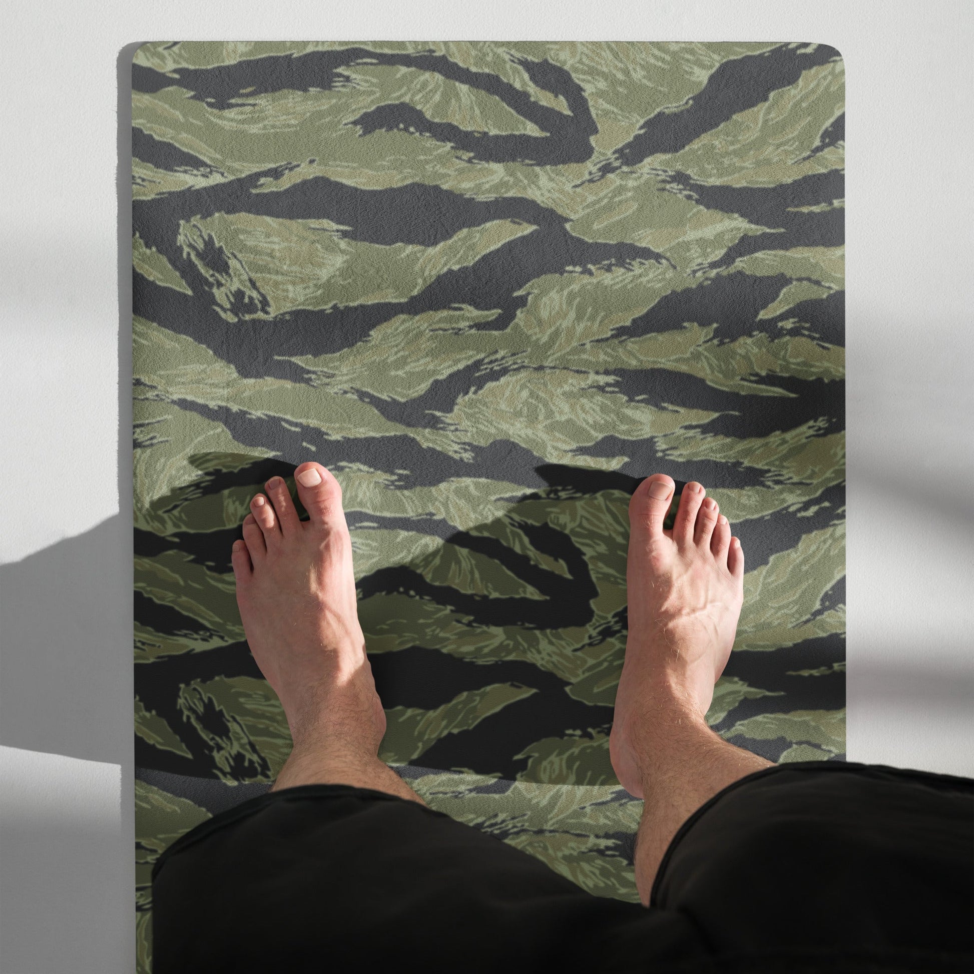 South Vietnamese Sea Wave Tiger Stripe CAMO Yoga Mat