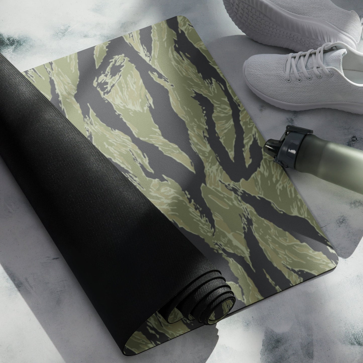 South Vietnamese Sea Wave Tiger Stripe CAMO Yoga Mat
