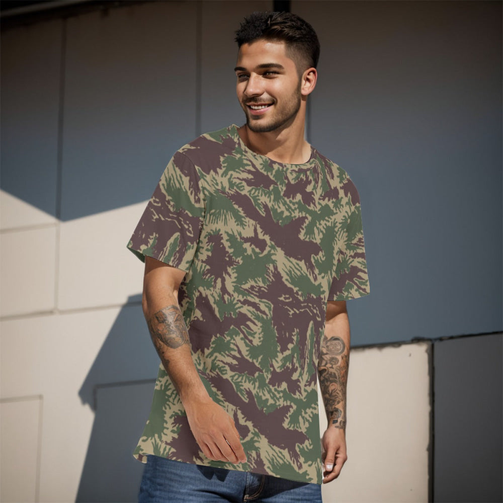 South Vietnamese Starburst CAMO Men’s 100% Cotton T-Shirt - Mens