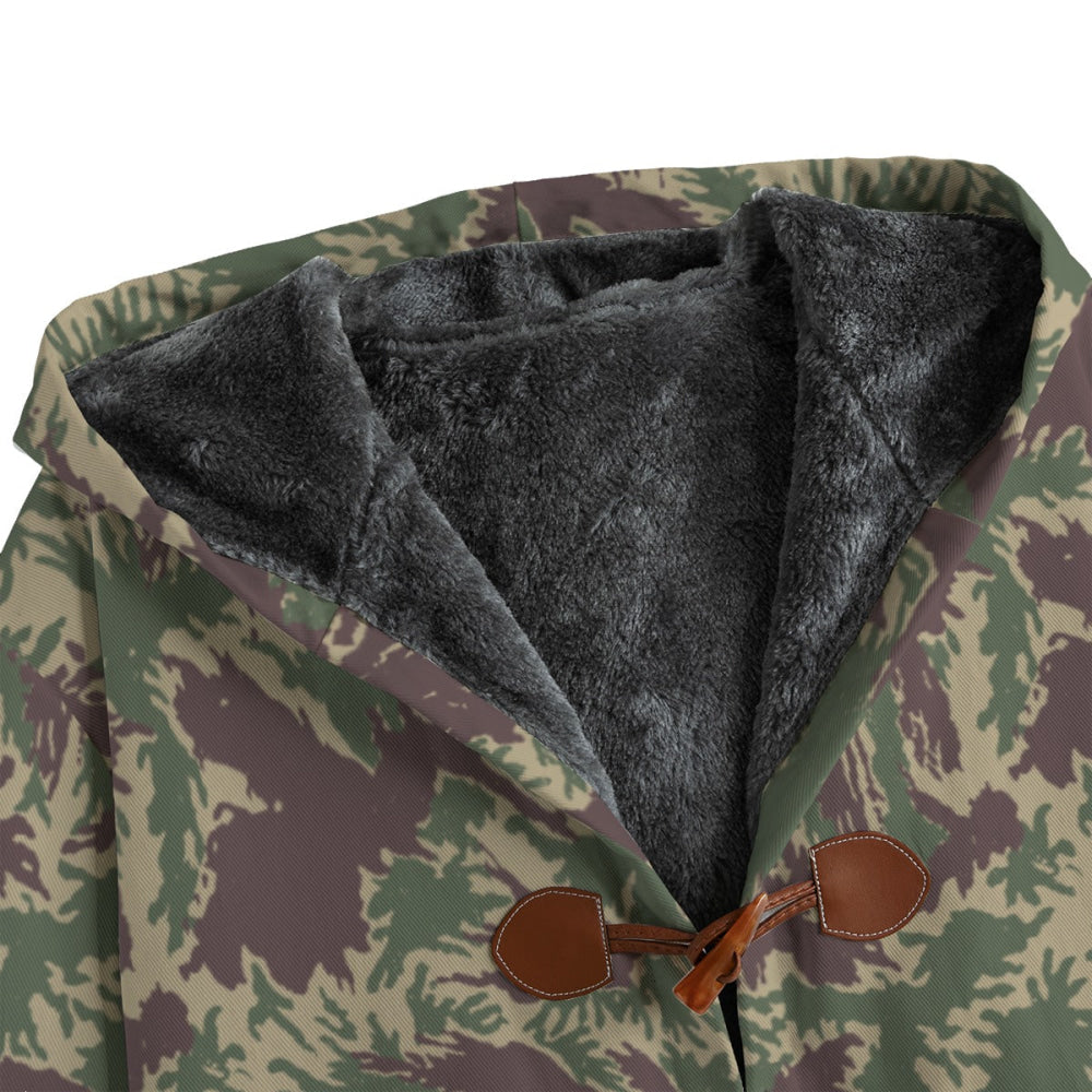 South Vietnamese Starburst CAMO Men’s Canvas Horn Buckle Fleece Windbreaker - Mens