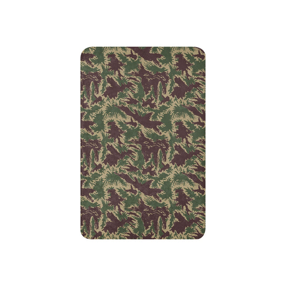 South Vietnamese Starburst CAMO Sherpa blanket - Blankets