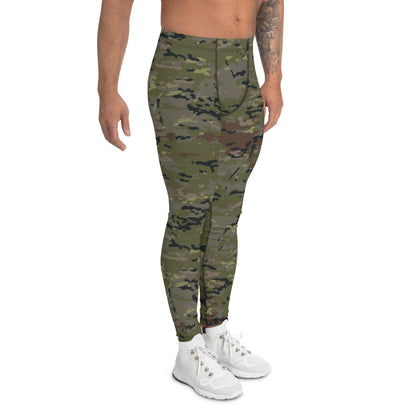 Spanish M09 Ejercito Pixelado Boscoso (Woodland) CAMO Men’s Leggings - Mens