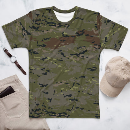 Spanish M09 Ejercito Pixelado Boscoso (Woodland) CAMO Men’s t-shirt - Mens T-Shirt