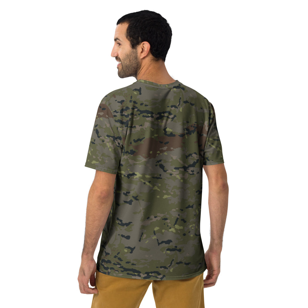 Spanish M09 Ejercito Pixelado Boscoso (Woodland) CAMO Men’s t-shirt - Mens T-Shirt