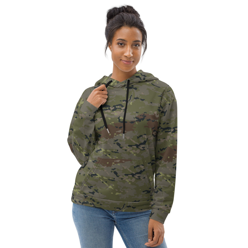 Spanish M09 Ejercito Pixelado Boscoso (Woodland) CAMO Unisex Hoodie