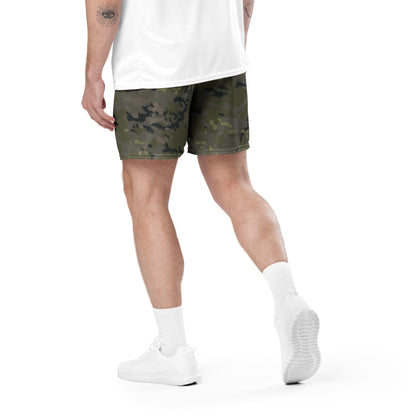 Spanish M09 Ejercito Pixelado Boscoso (Woodland) CAMO Unisex mesh shorts - Mesh Shorts