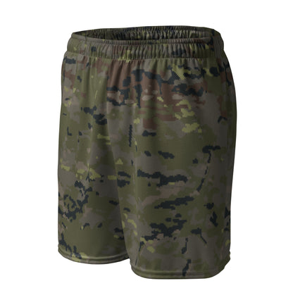 Spanish M09 Ejercito Pixelado Boscoso (Woodland) CAMO Unisex mesh shorts - Mesh Shorts