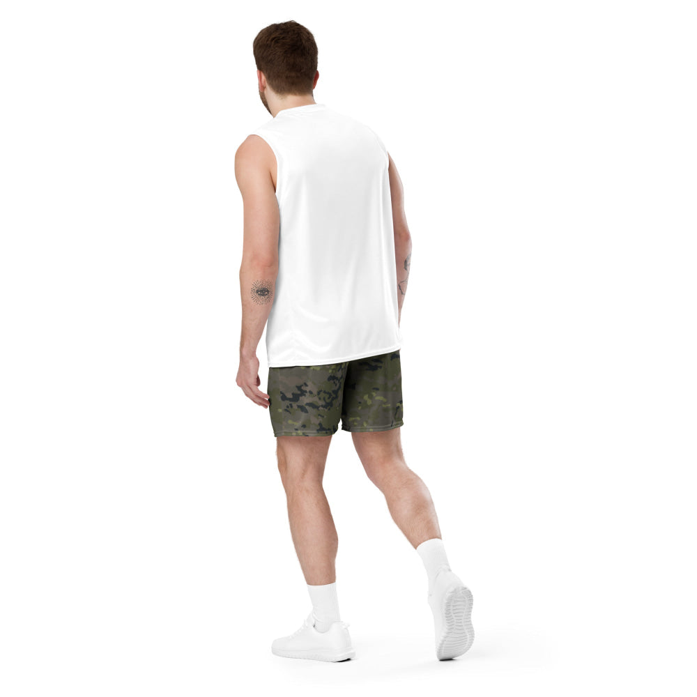 Spanish M09 Ejercito Pixelado Boscoso (Woodland) CAMO Unisex mesh shorts - Mesh Shorts