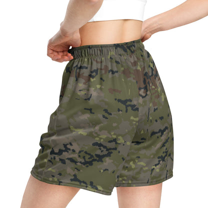 Spanish M09 Ejercito Pixelado Boscoso (Woodland) CAMO Unisex mesh shorts - Mesh Shorts