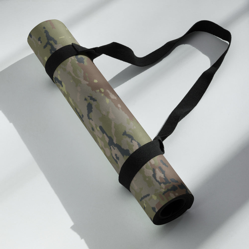 Spanish M09 Ejercito Pixelado Boscoso (Woodland) CAMO Yoga mat