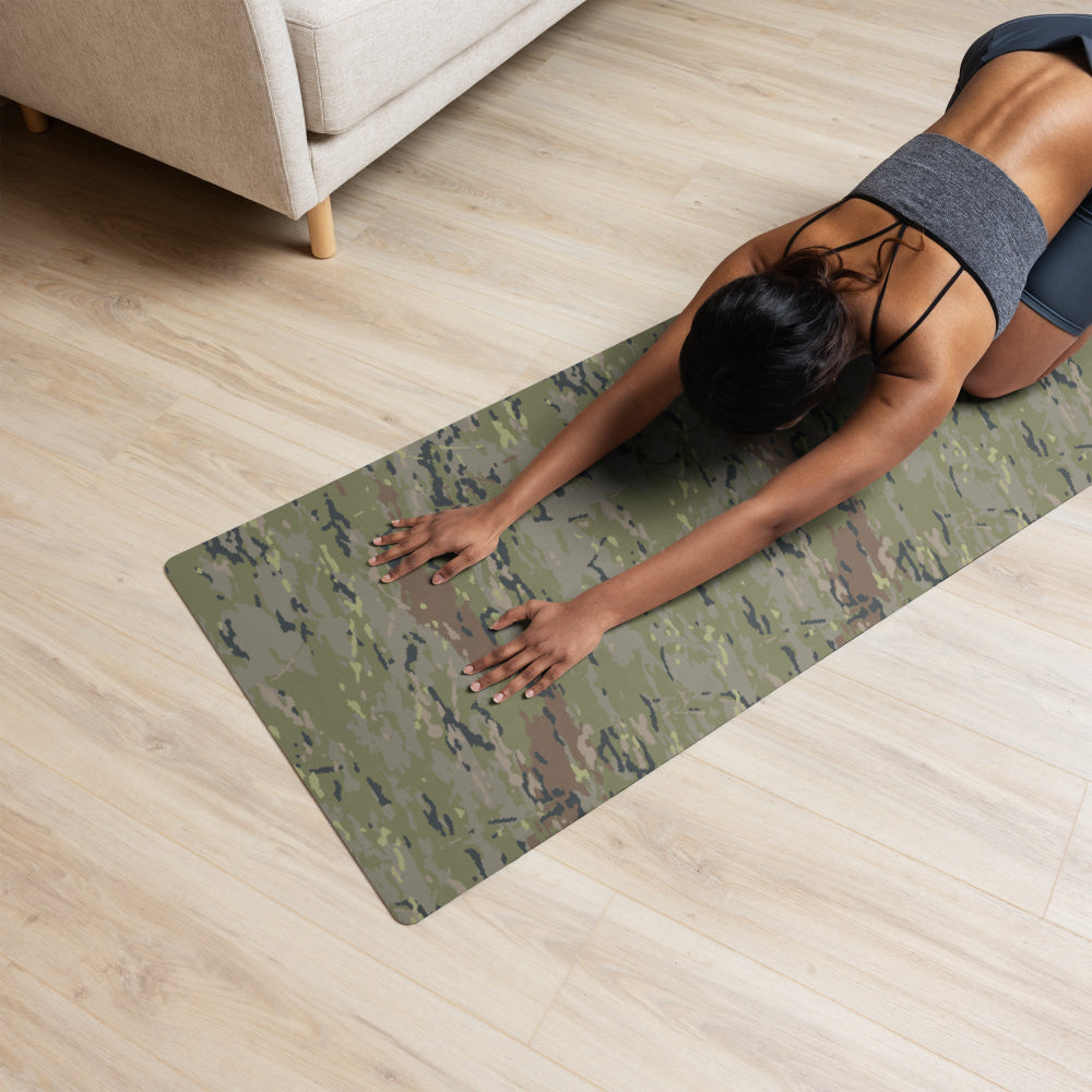 Spanish M09 Ejercito Pixelado Boscoso (Woodland) CAMO Yoga mat