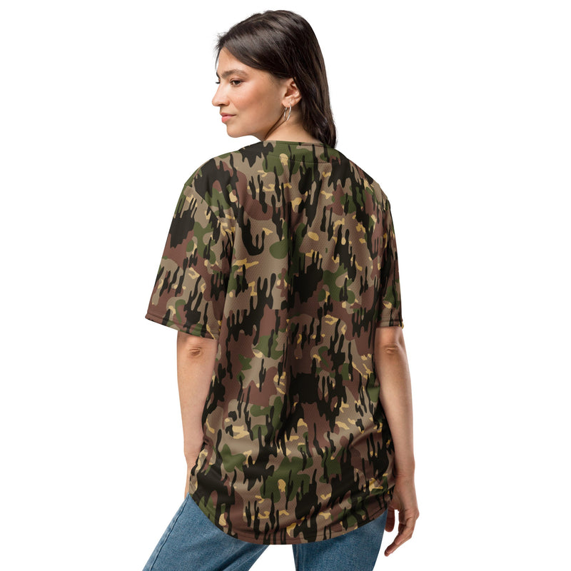 Rocosos Spanish Guerrillero CAMO Unisex Baseball Jersey
