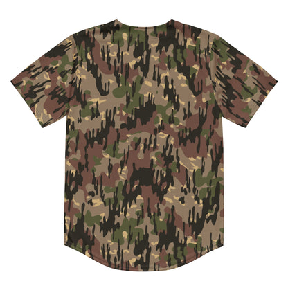 Spanish Rocosos Guerrillero CAMO baseball jersey - Baseball Jerseys