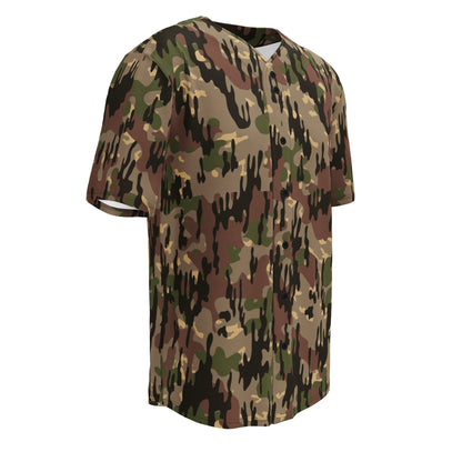 Spanish Rocosos Guerrillero CAMO baseball jersey - Baseball Jerseys