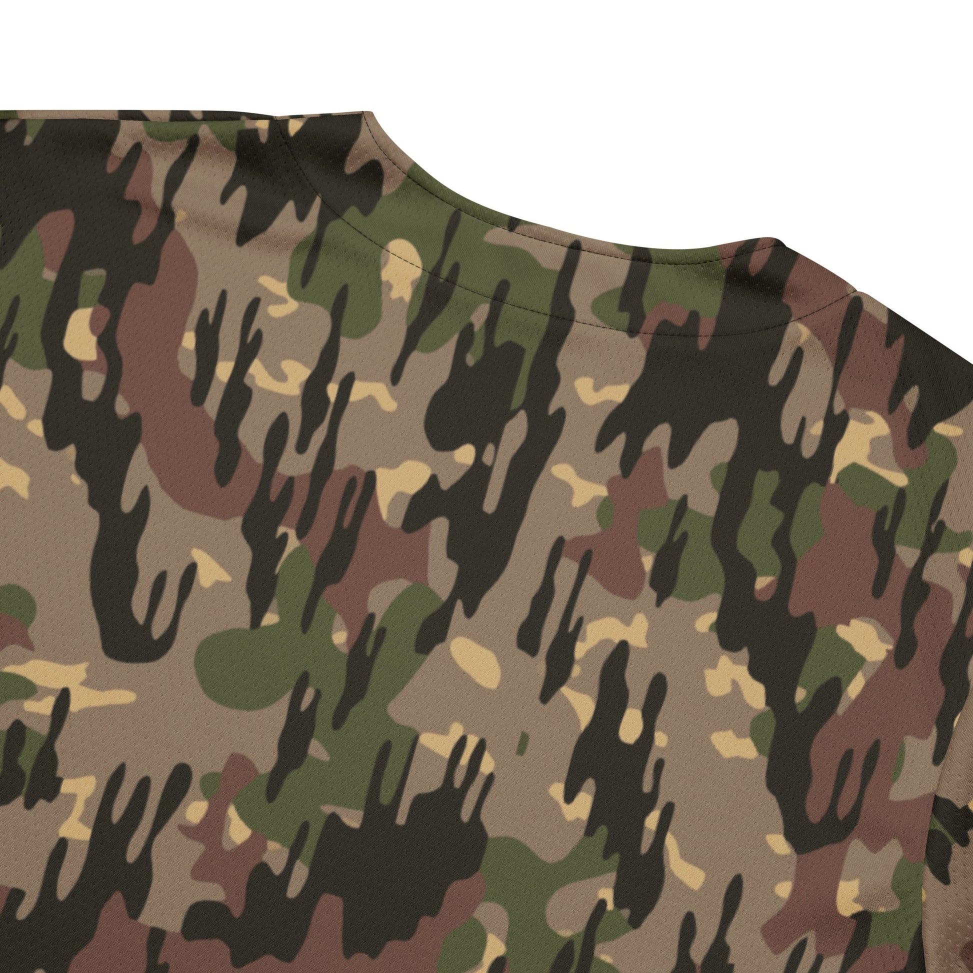 Spanish Rocosos Guerrillero CAMO baseball jersey - Baseball Jerseys