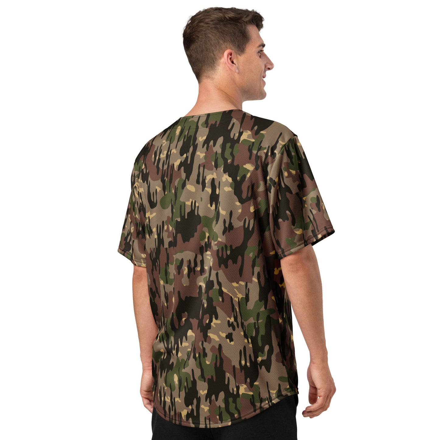 Spanish Rocosos Guerrillero CAMO baseball jersey - Baseball Jerseys