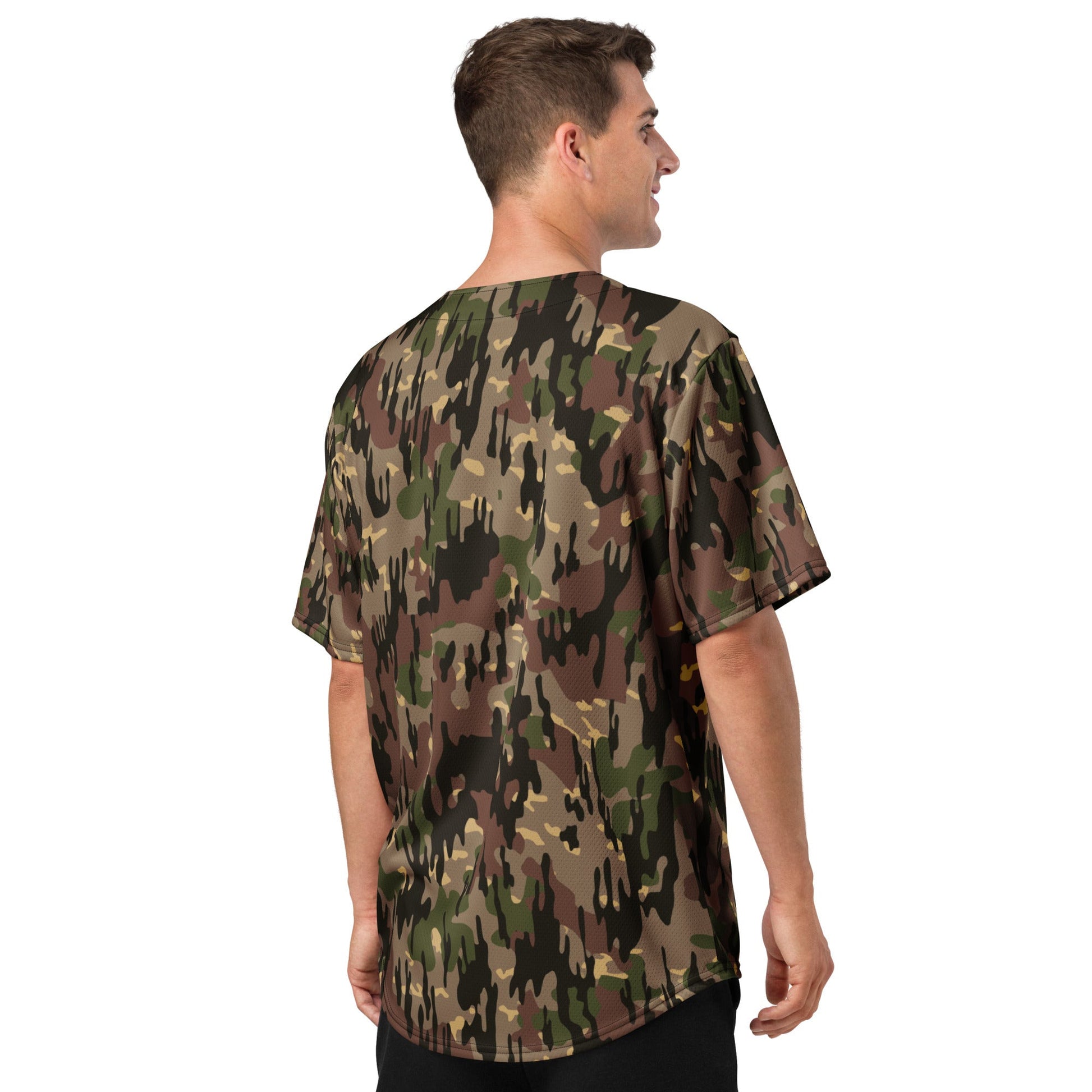 Spanish Rocosos Guerrillero CAMO baseball jersey - Baseball Jerseys