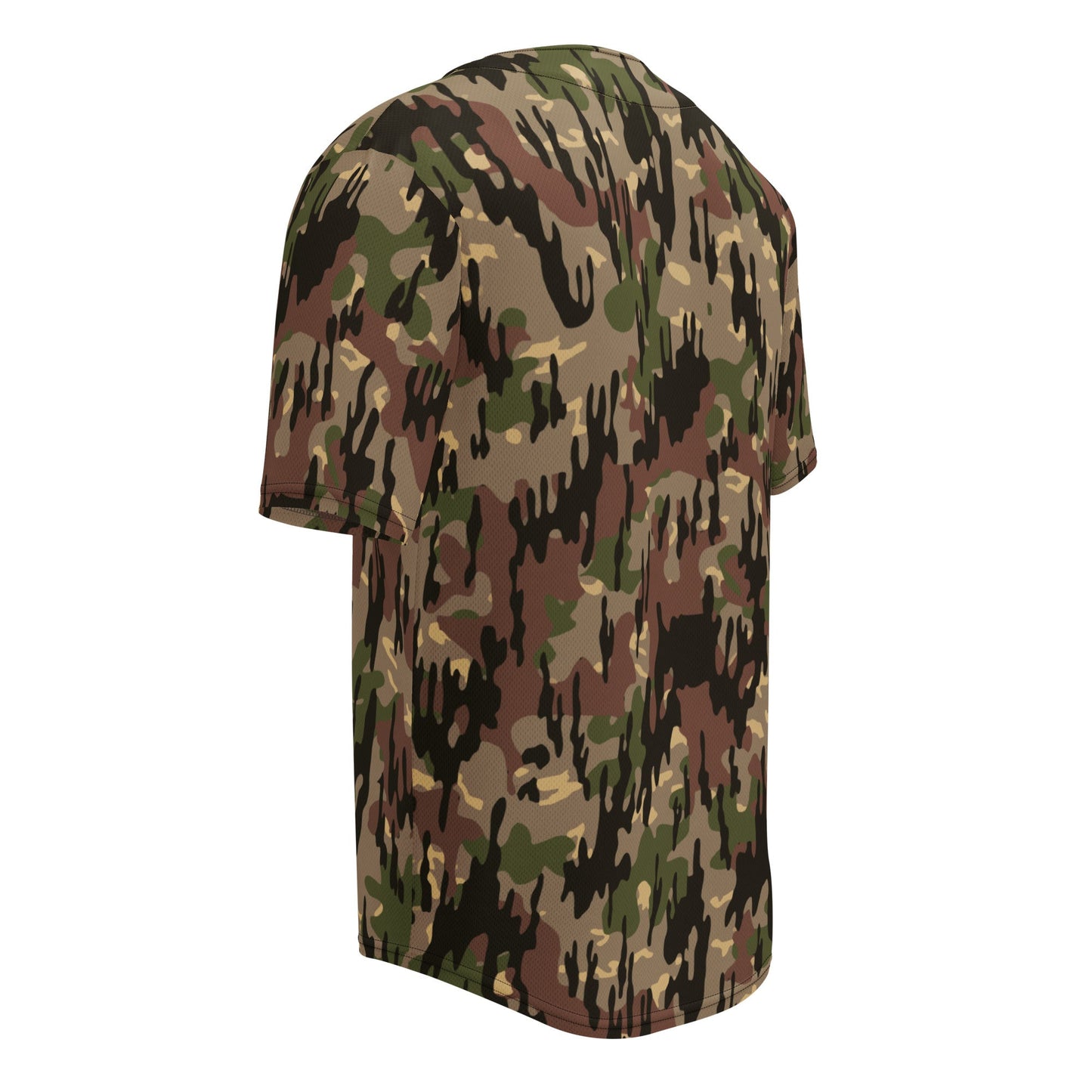 Spanish Rocosos Guerrillero CAMO baseball jersey - Baseball Jerseys