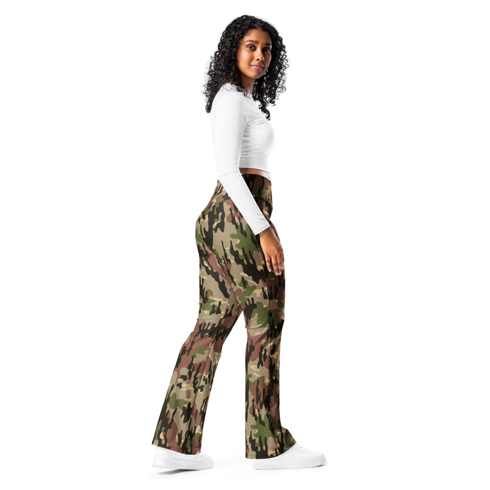 Spanish Rocosos Guerrillero CAMO Flare leggings - Womens Leggings