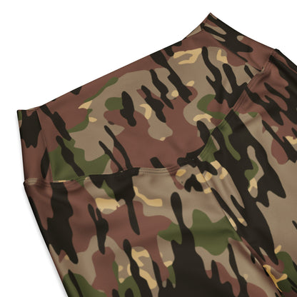 Spanish Rocosos Guerrillero CAMO Flare leggings - Womens Leggings