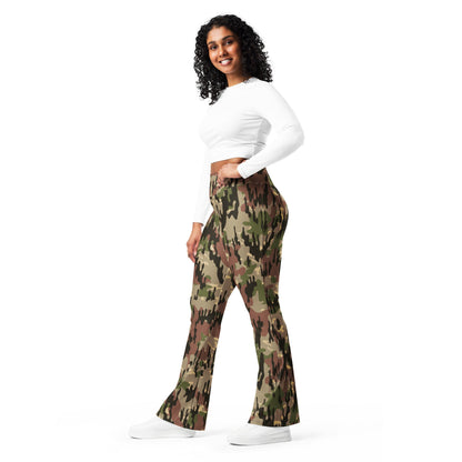 Spanish Rocosos Guerrillero CAMO Flare leggings - Womens Leggings